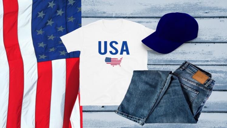 flag shirts/american flag tee for patriotic